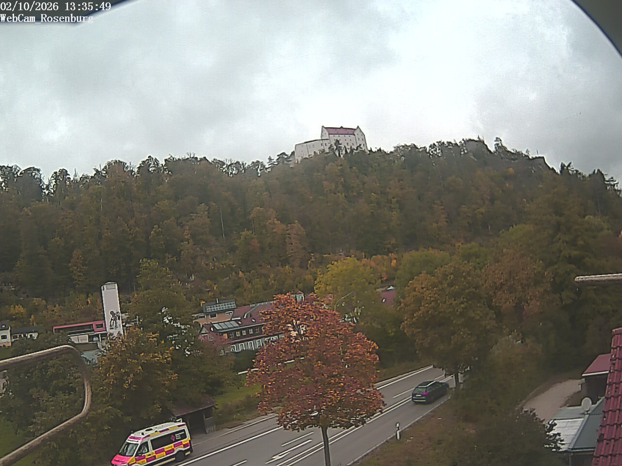 Archived image Webcam Rosenburg Castle