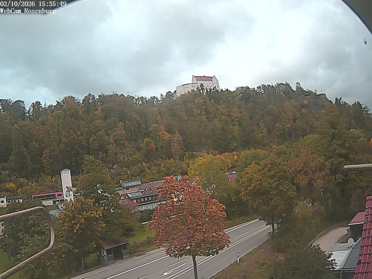 Archived image Webcam Rosenburg Castle