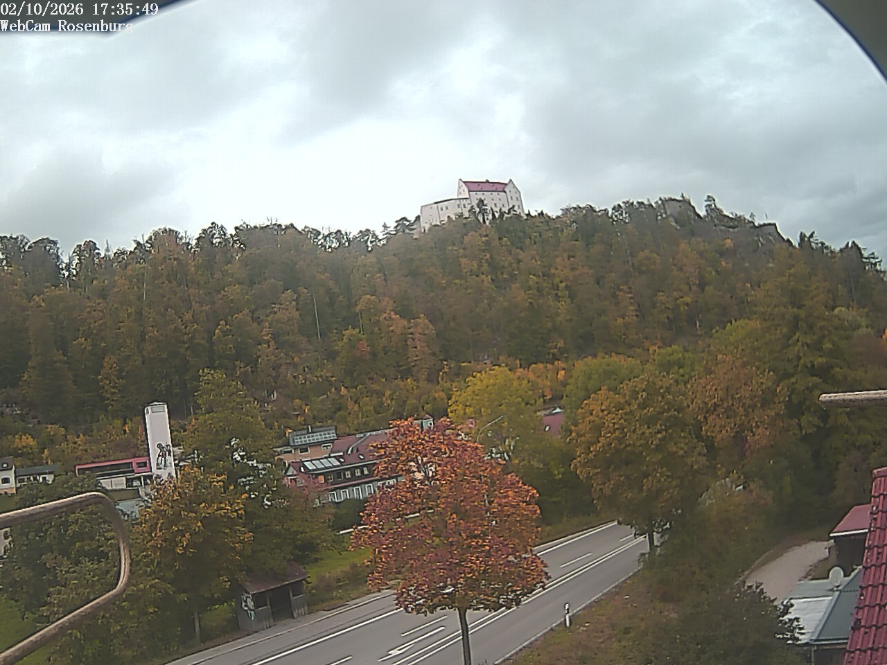 Archived image Webcam Rosenburg Castle