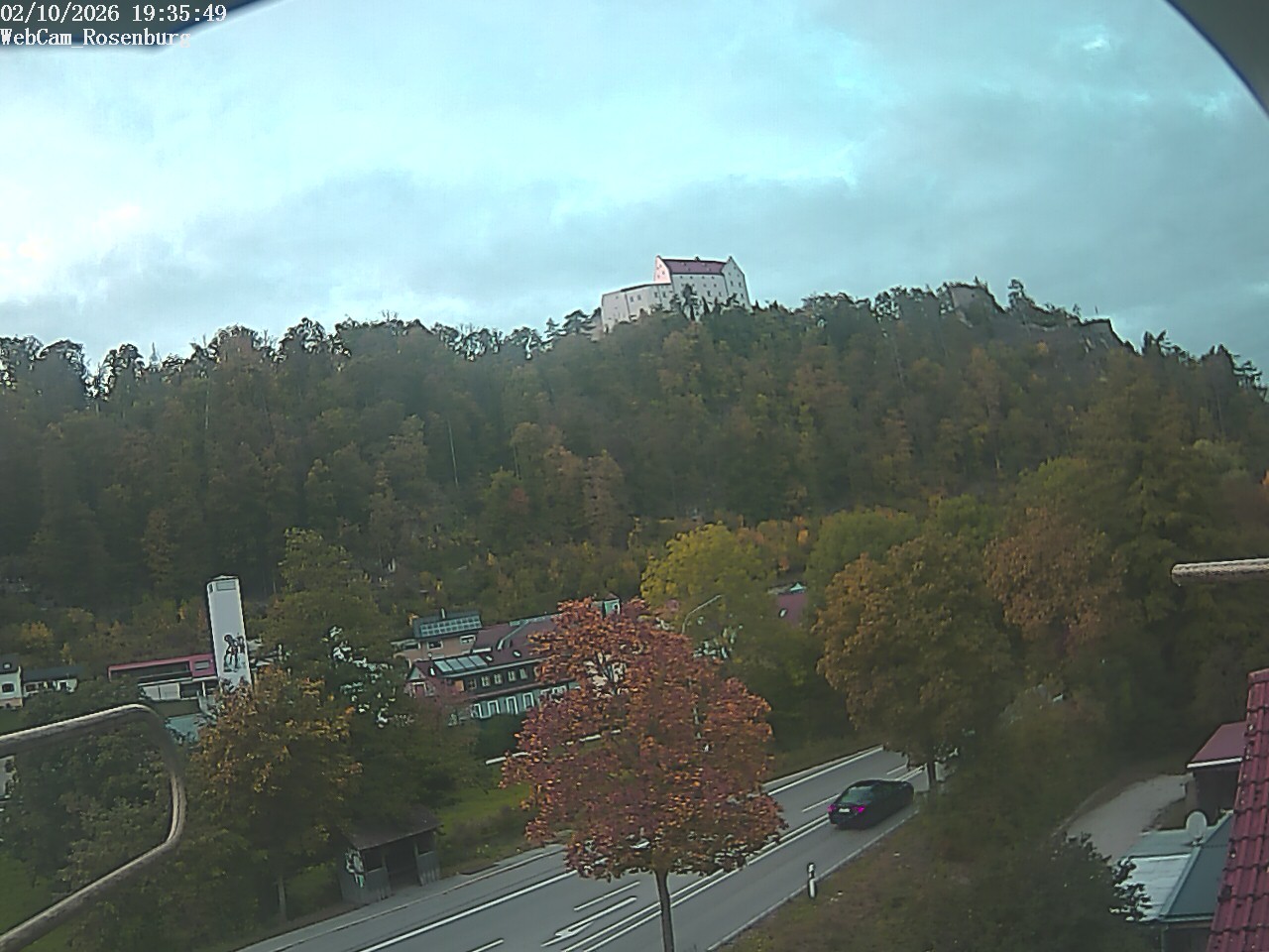 Archived image Webcam Rosenburg Castle
