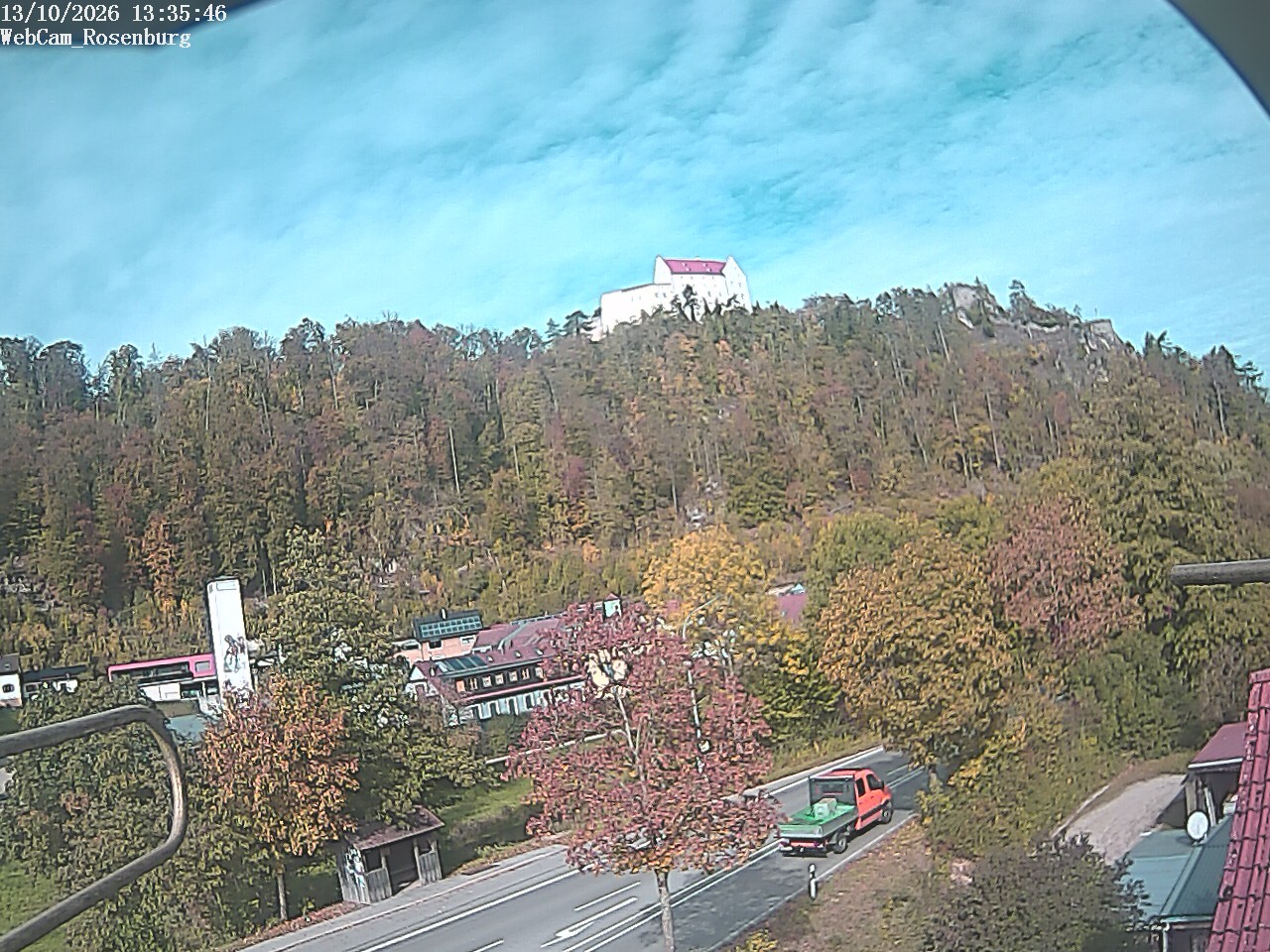 Archiv Foto Webcam Schloss Rosenburg