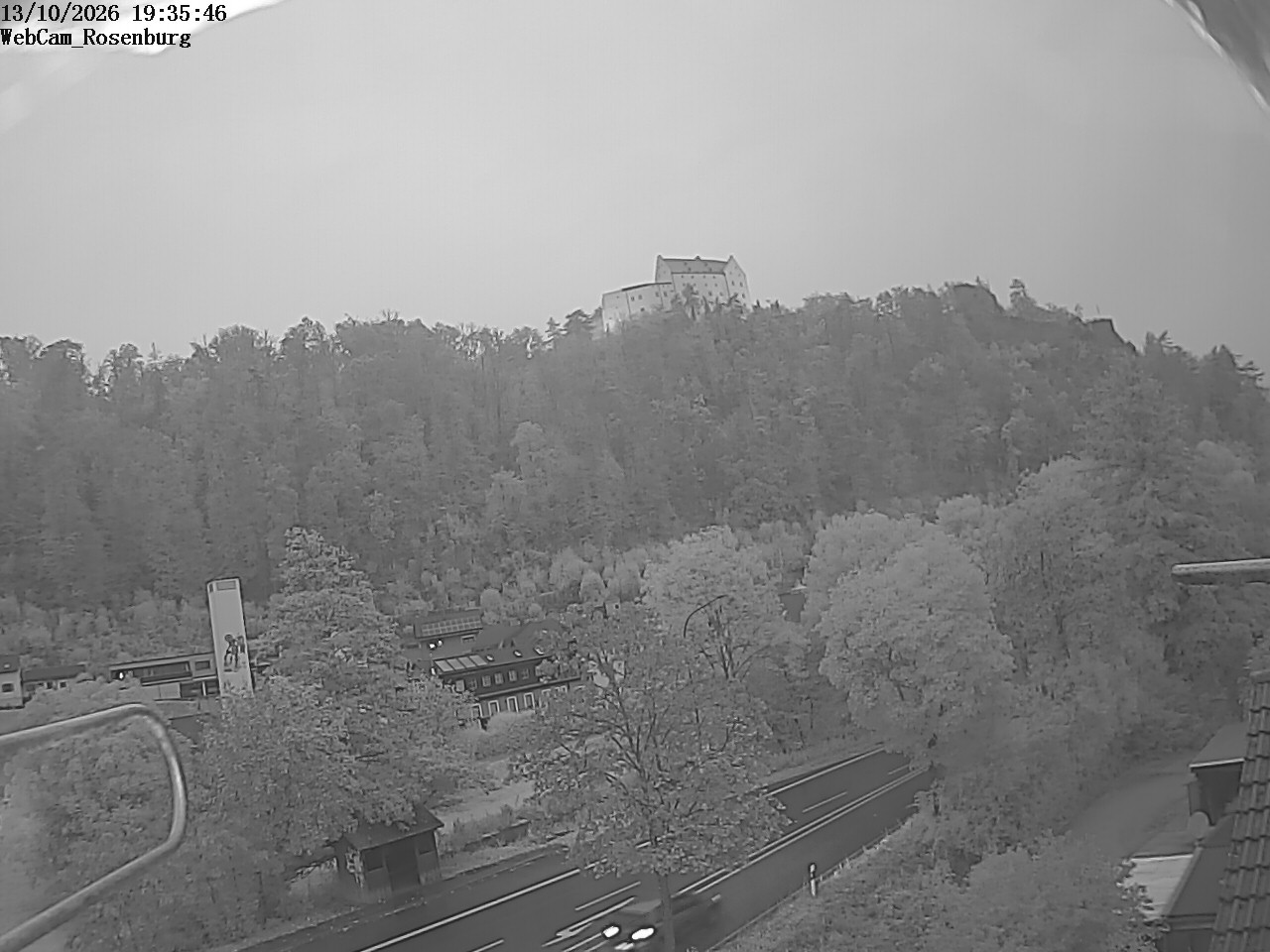 Archiv Foto Webcam Schloss Rosenburg