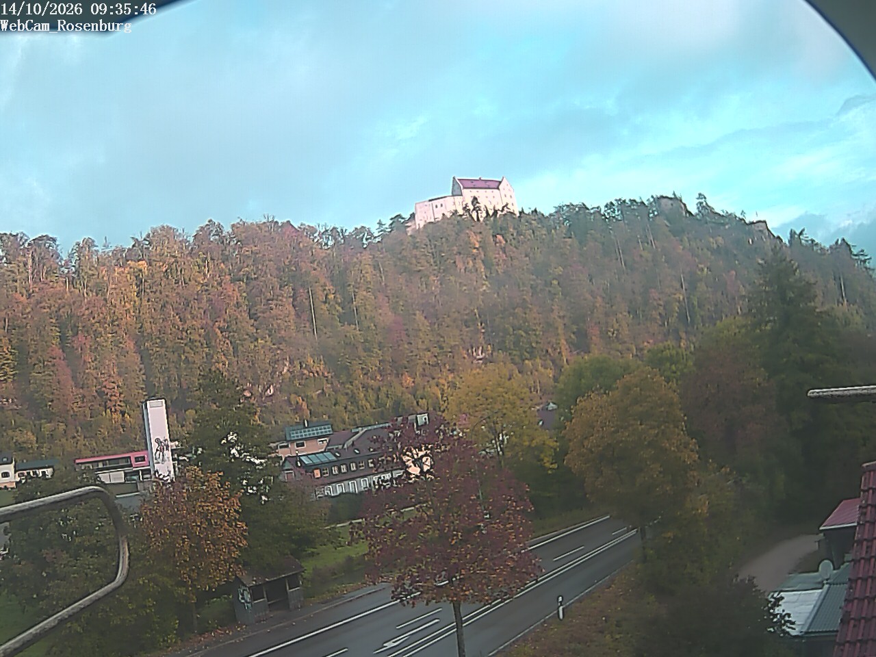 Archiv Foto Webcam Schloss Rosenburg