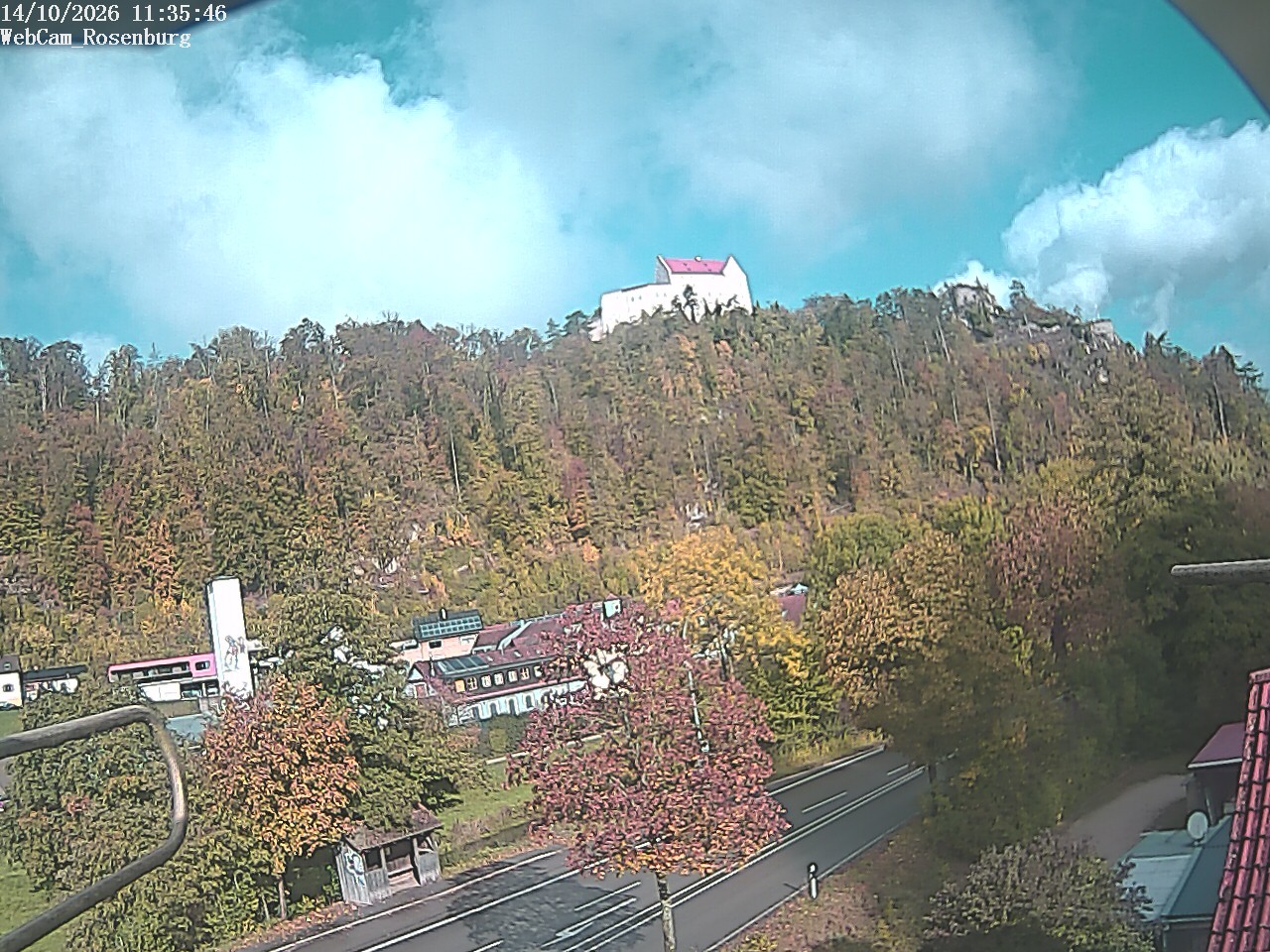 Archiv Foto Webcam Schloss Rosenburg