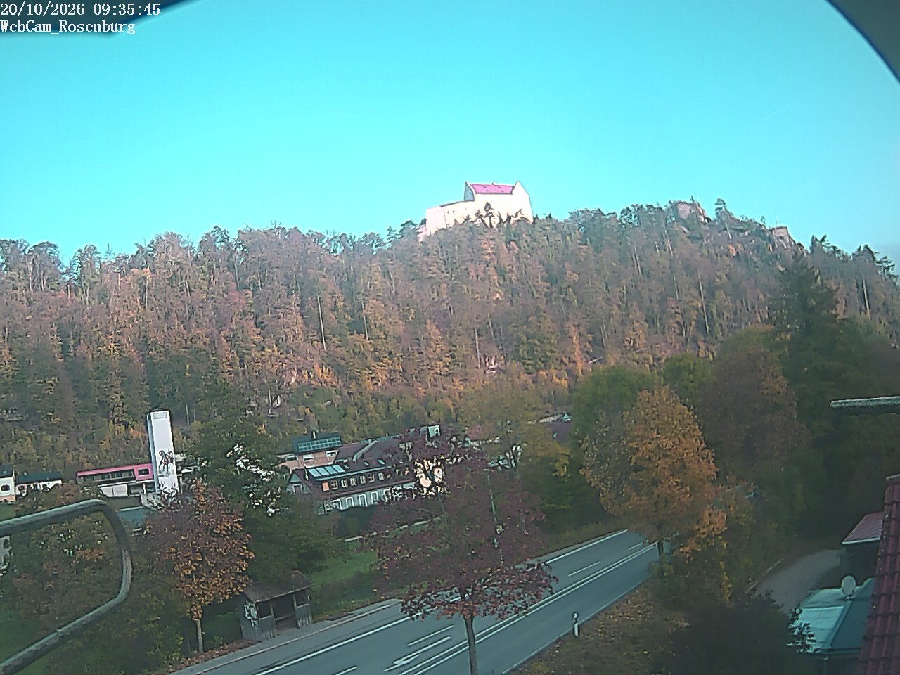 Archiv Foto Webcam Schloss Rosenburg