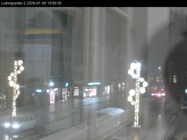 Archiv Foto Webcam Straubing Ludwigsplatz - Blick nach Osten