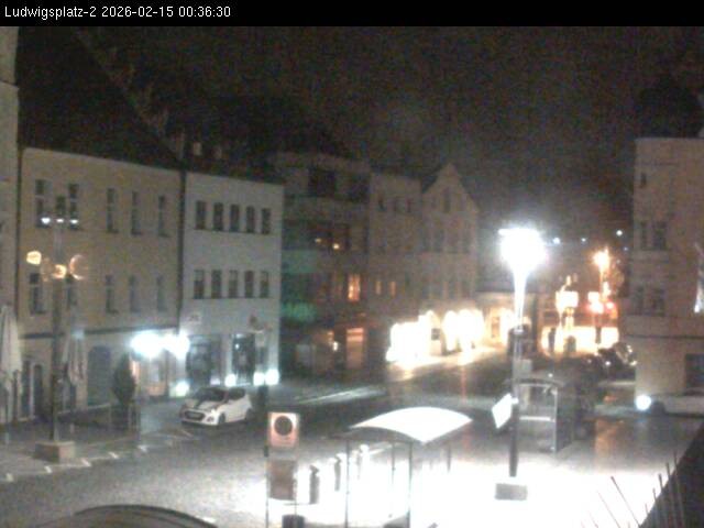 Archiv Foto Webcam Straubing Ludwigsplatz - Blick nach Osten