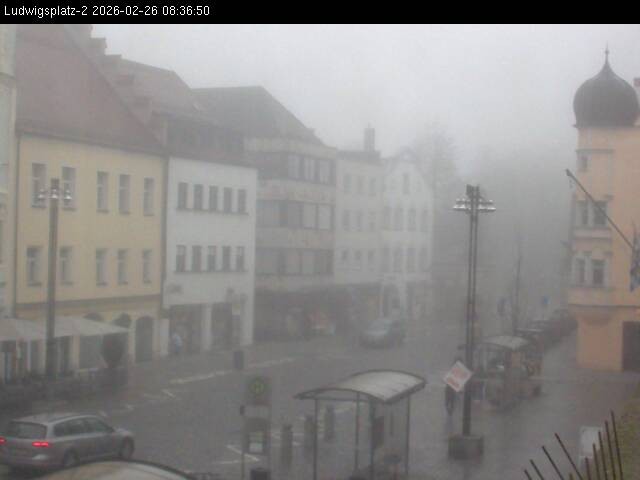 Archived image Webcam Ludwigsplatz Straubing - Eastern View