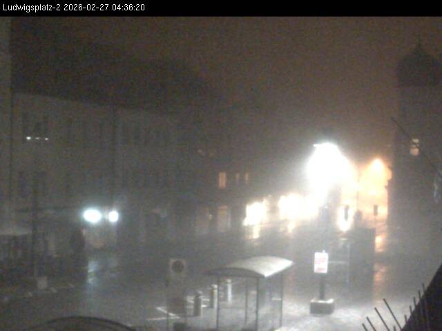 Archived image Webcam Ludwigsplatz Straubing - Eastern View