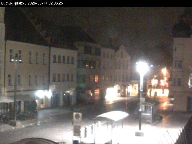 Archiv Foto Webcam Straubing Ludwigsplatz - Blick nach Osten