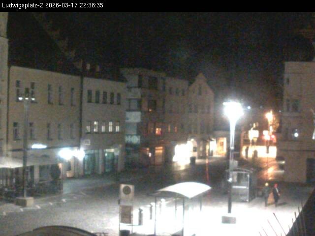 Archiv Foto Webcam Straubing Ludwigsplatz - Blick nach Osten