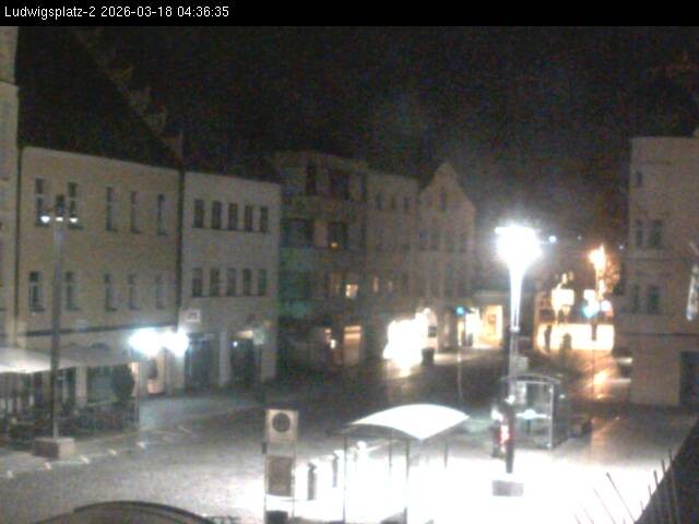 Archiv Foto Webcam Straubing Ludwigsplatz - Blick nach Osten