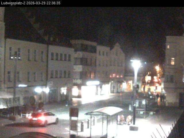Archiv Foto Webcam Straubing Ludwigsplatz - Blick nach Osten