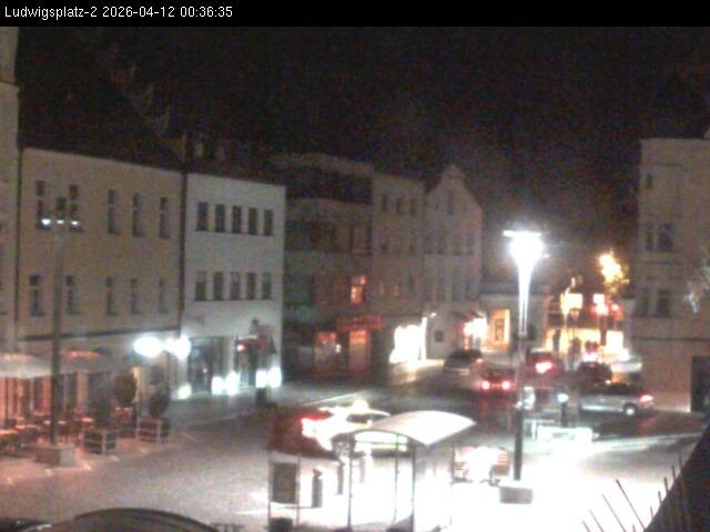 Archiv Foto Webcam Straubing Ludwigsplatz - Blick nach Osten