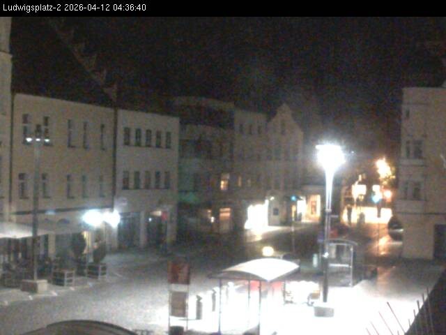 Archiv Foto Webcam Straubing Ludwigsplatz - Blick nach Osten