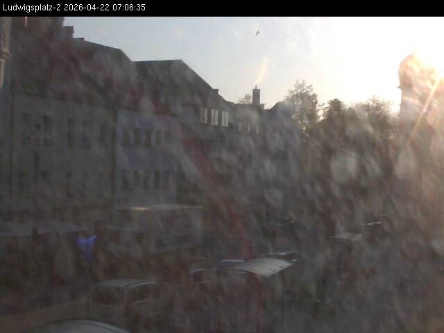 Archiv Foto Webcam Straubing Ludwigsplatz - Blick nach Osten