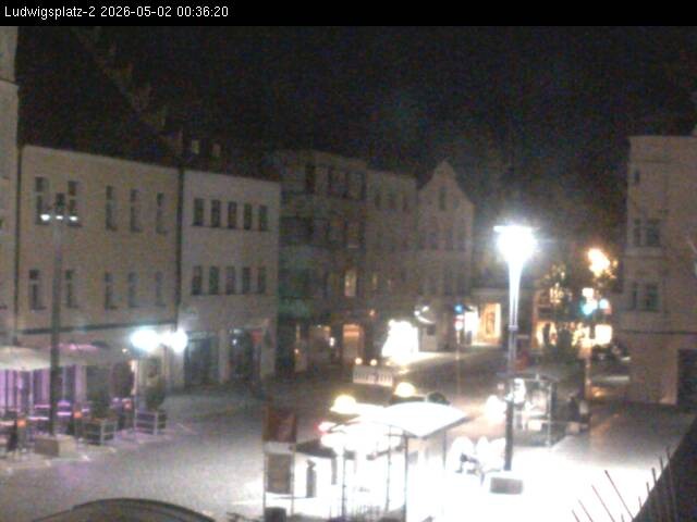 Archived image Webcam Ludwigsplatz Straubing - Eastern View