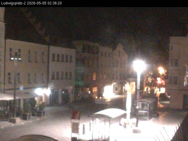 Archiv Foto Webcam Straubing Ludwigsplatz - Blick nach Osten