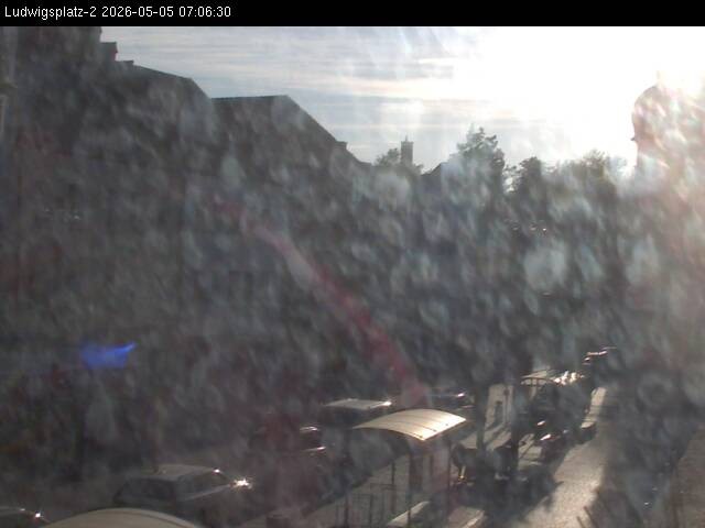 Archiv Foto Webcam Straubing Ludwigsplatz - Blick nach Osten