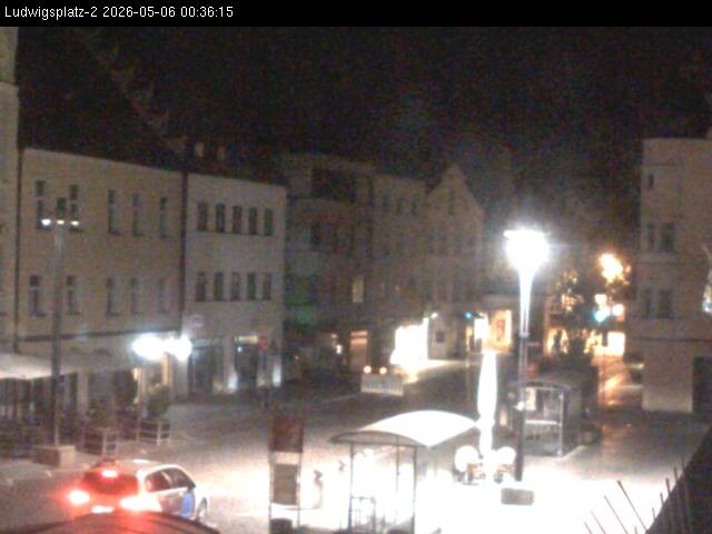 Archived image Webcam Ludwigsplatz Straubing - Eastern View