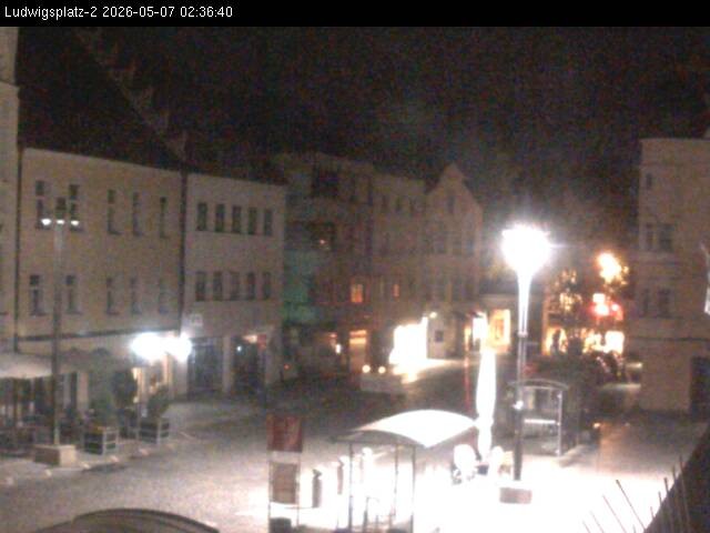 Archiv Foto Webcam Straubing Ludwigsplatz - Blick nach Osten