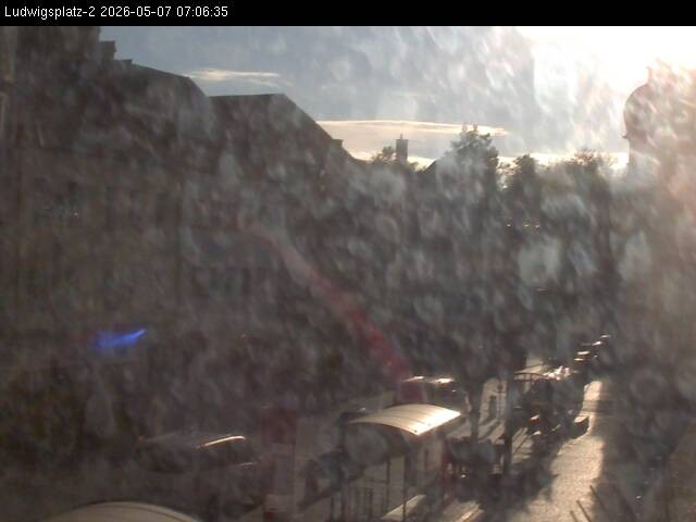 Archiv Foto Webcam Straubing Ludwigsplatz - Blick nach Osten