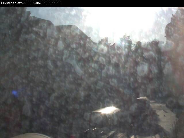 Archiv Foto Webcam Straubing Ludwigsplatz - Blick nach Osten