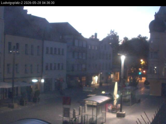 Archived image Webcam Ludwigsplatz Straubing - Eastern View