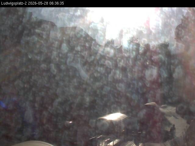 Archived image Webcam Ludwigsplatz Straubing - Eastern View