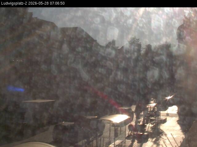 Archived image Webcam Ludwigsplatz Straubing - Eastern View