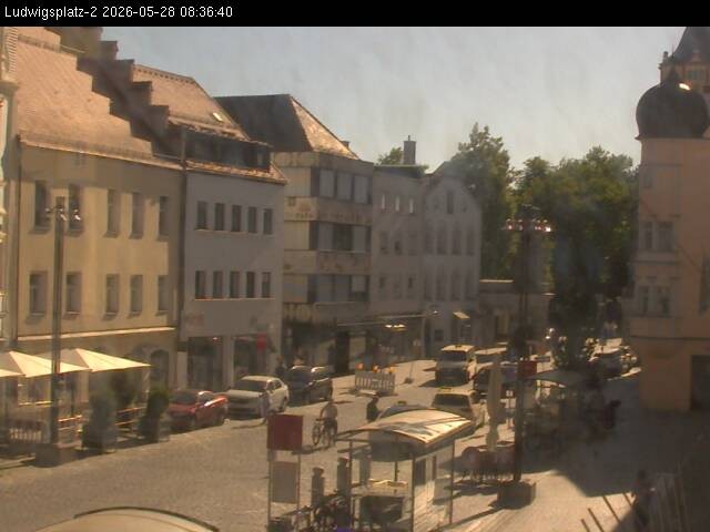 Archived image Webcam Ludwigsplatz Straubing - Eastern View