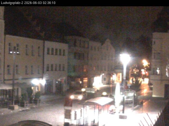 Archiv Foto Webcam Straubing Ludwigsplatz - Blick nach Osten