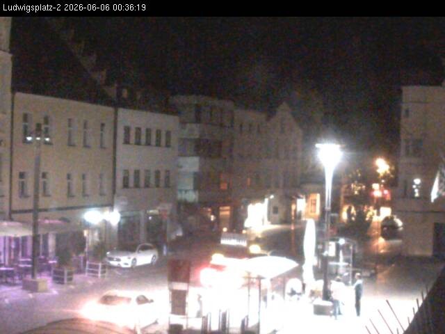 Archived image Webcam Ludwigsplatz Straubing - Eastern View