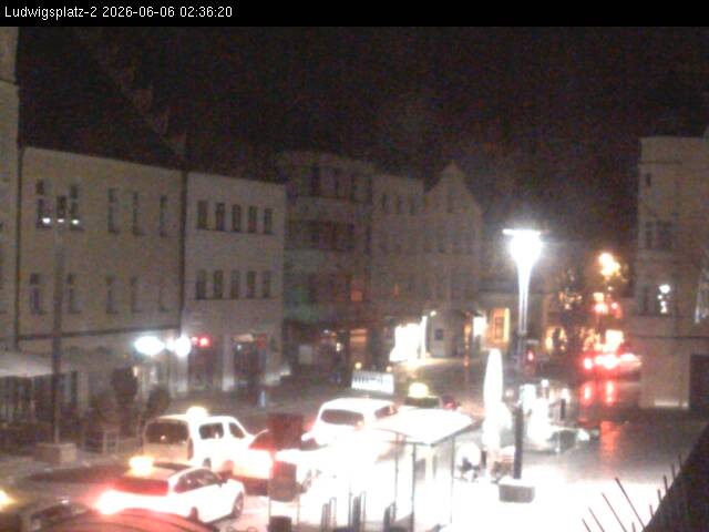 Archived image Webcam Ludwigsplatz Straubing - Eastern View