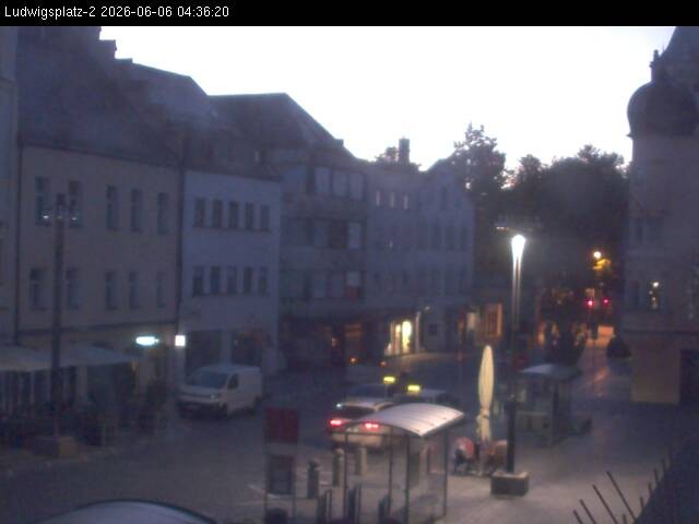 Archived image Webcam Ludwigsplatz Straubing - Eastern View