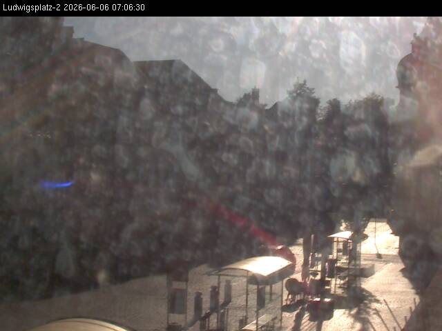 Archived image Webcam Ludwigsplatz Straubing - Eastern View