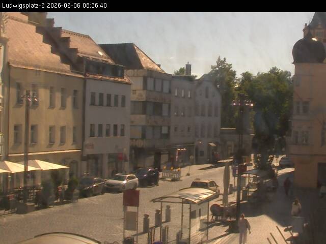 Archived image Webcam Ludwigsplatz Straubing - Eastern View