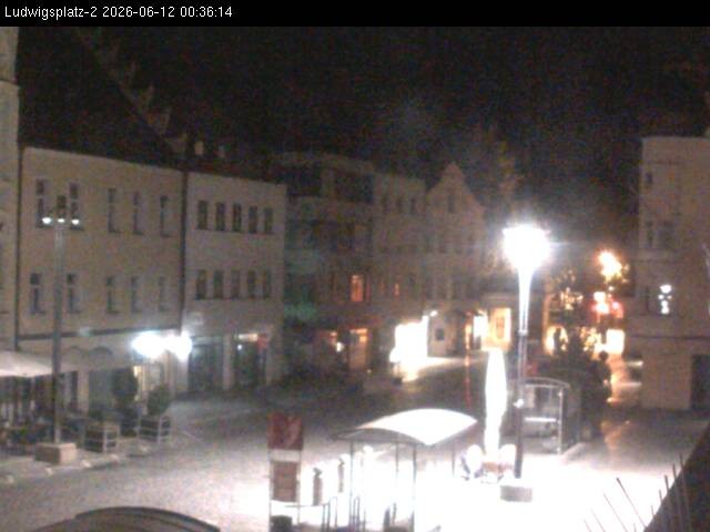 Archiv Foto Webcam Straubing Ludwigsplatz - Blick nach Osten