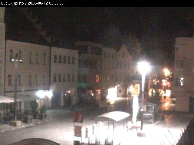 Archiv Foto Webcam Straubing Ludwigsplatz - Blick nach Osten
