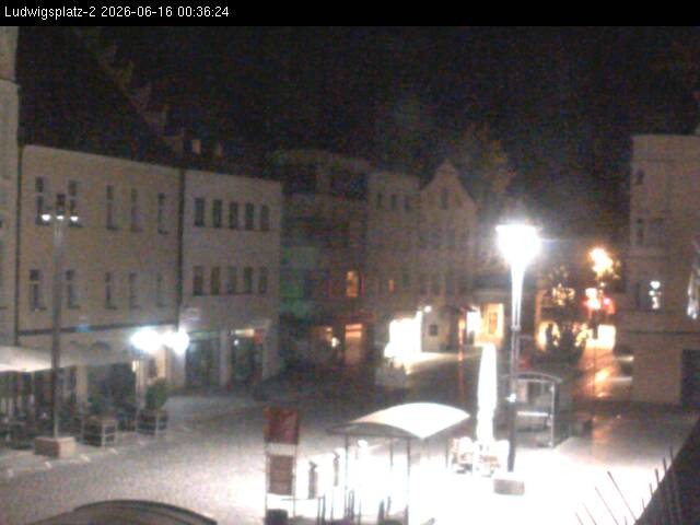 Archiv Foto Webcam Straubing Ludwigsplatz - Blick nach Osten