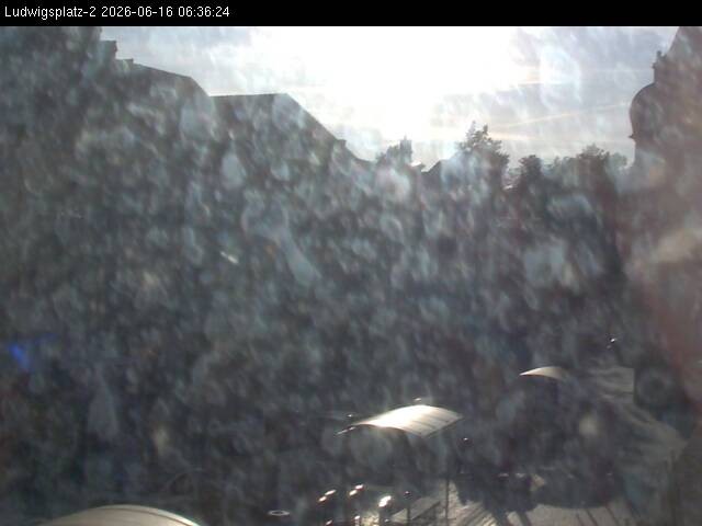 Archiv Foto Webcam Straubing Ludwigsplatz - Blick nach Osten