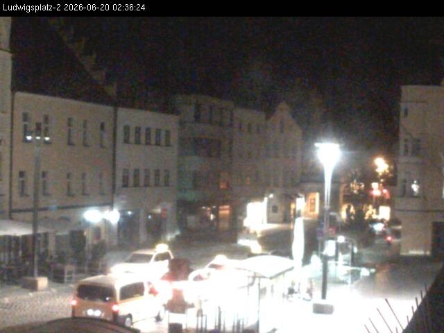 Archiv Foto Webcam Straubing Ludwigsplatz - Blick nach Osten