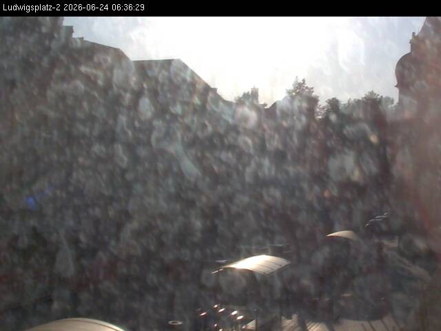Archiv Foto Webcam Straubing Ludwigsplatz - Blick nach Osten