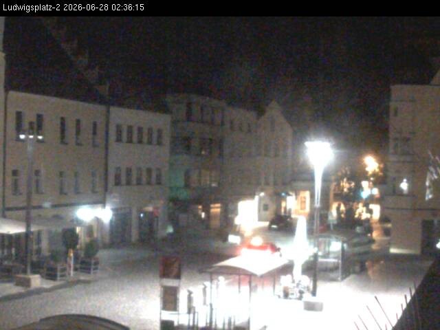 Archiv Foto Webcam Straubing Ludwigsplatz - Blick nach Osten
