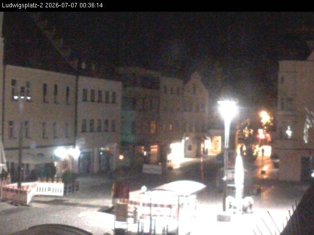 Archiv Foto Webcam Straubing Ludwigsplatz - Blick nach Osten