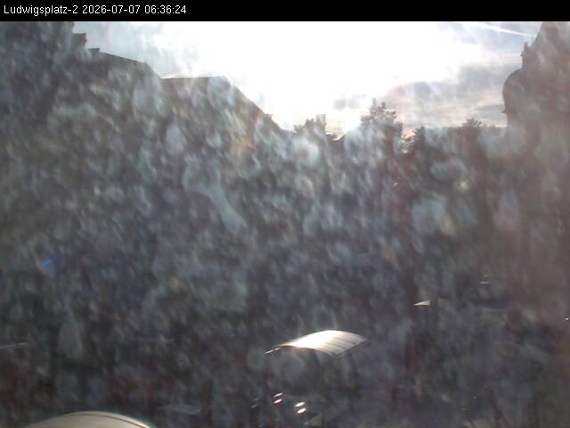 Archiv Foto Webcam Straubing Ludwigsplatz - Blick nach Osten
