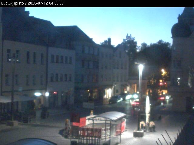 Archived image Webcam Ludwigsplatz Straubing - Eastern View