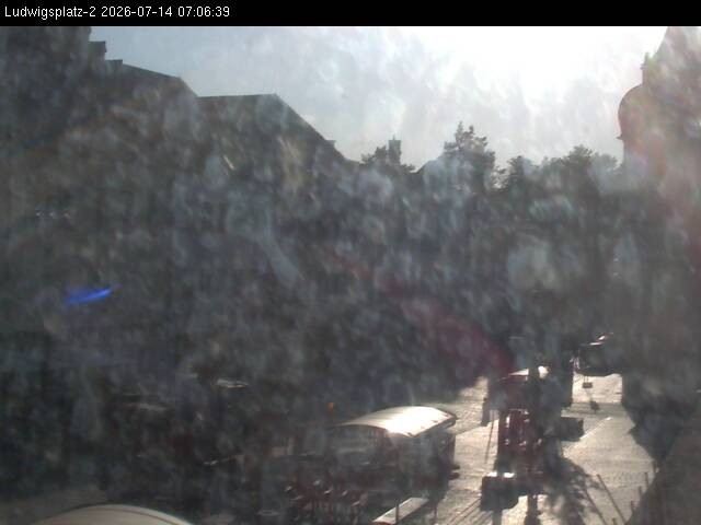 Archiv Foto Webcam Straubing Ludwigsplatz - Blick nach Osten