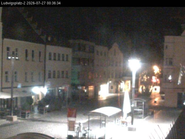 Archiv Foto Webcam Straubing Ludwigsplatz - Blick nach Osten