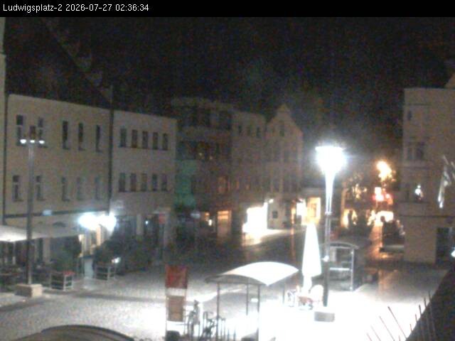Archiv Foto Webcam Straubing Ludwigsplatz - Blick nach Osten